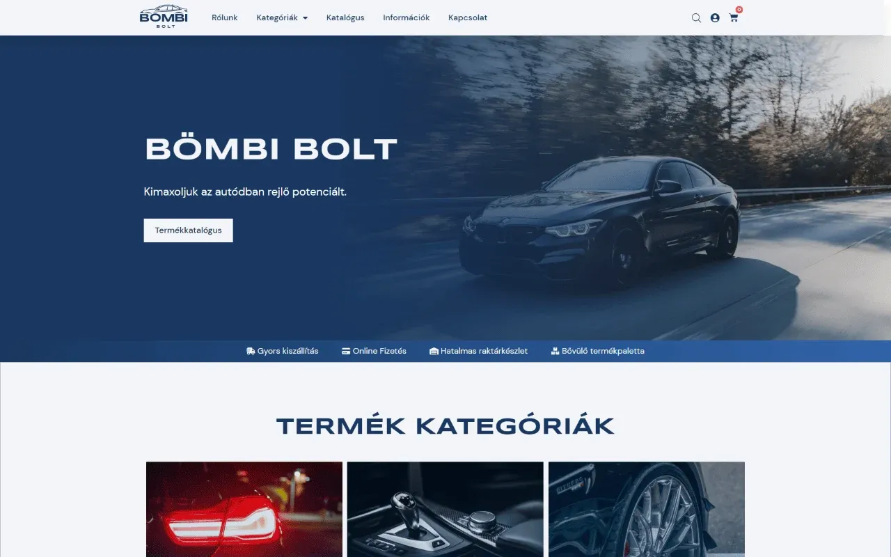 Bömbi Bolt – az új weboldal
