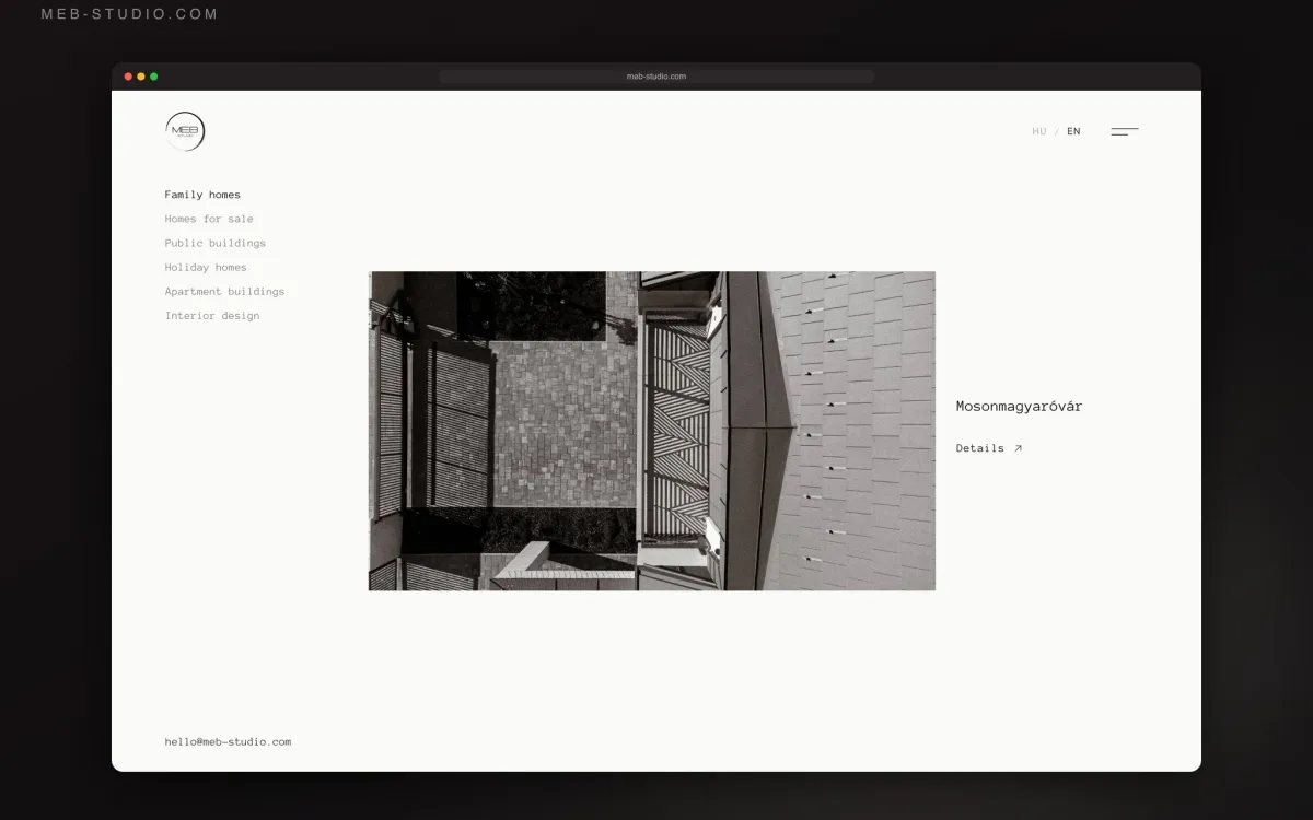 MEB Studio — Építésziroda