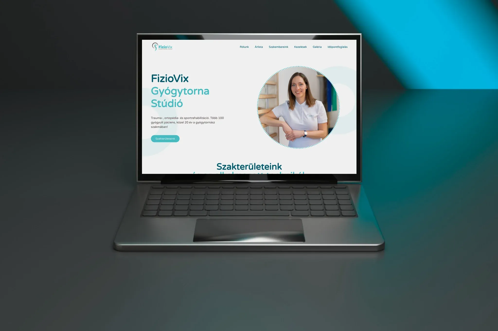 FizioVix weboldal
