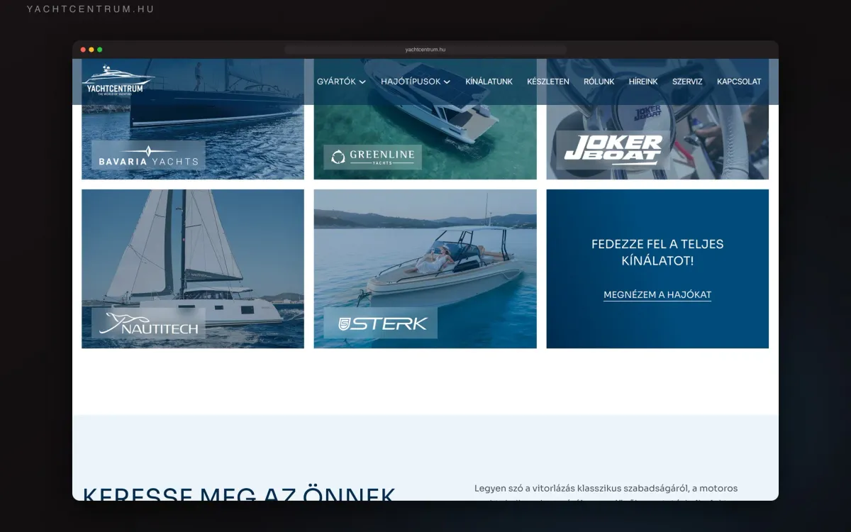 Yacht Centrum — Vitorlás és motoros yachtok forgalmazója