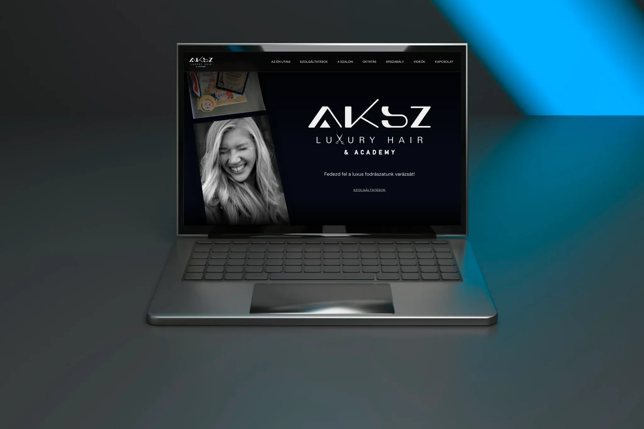 AKSZ Luxury Hair weboldal
