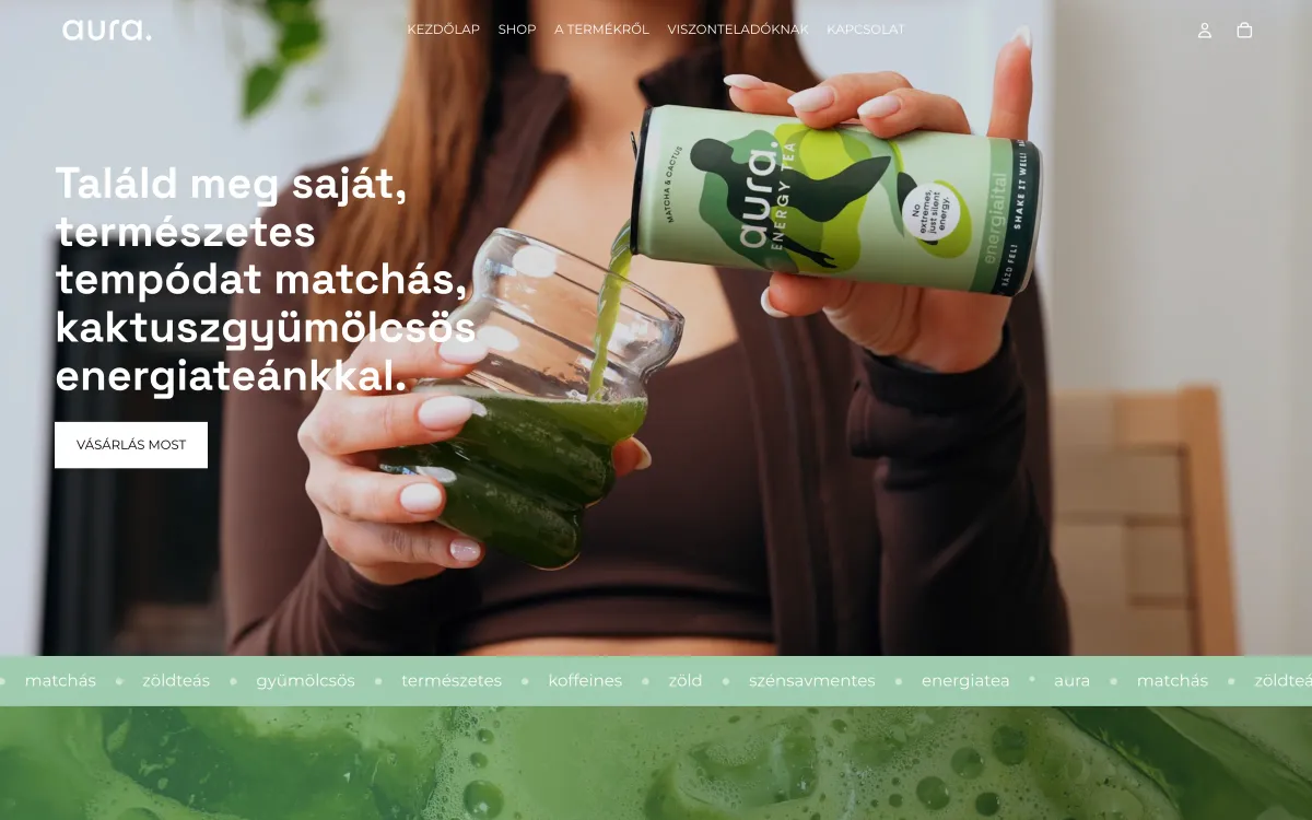 Aura Energy — Matcha energiatea