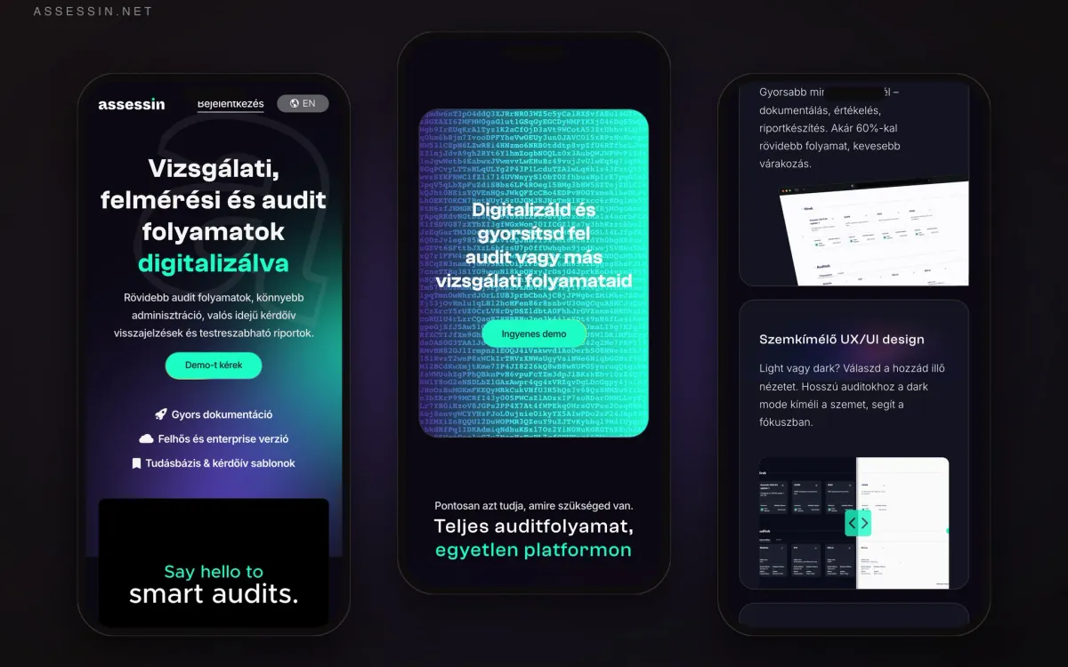 Assessin — Audit- és felmérőplatform