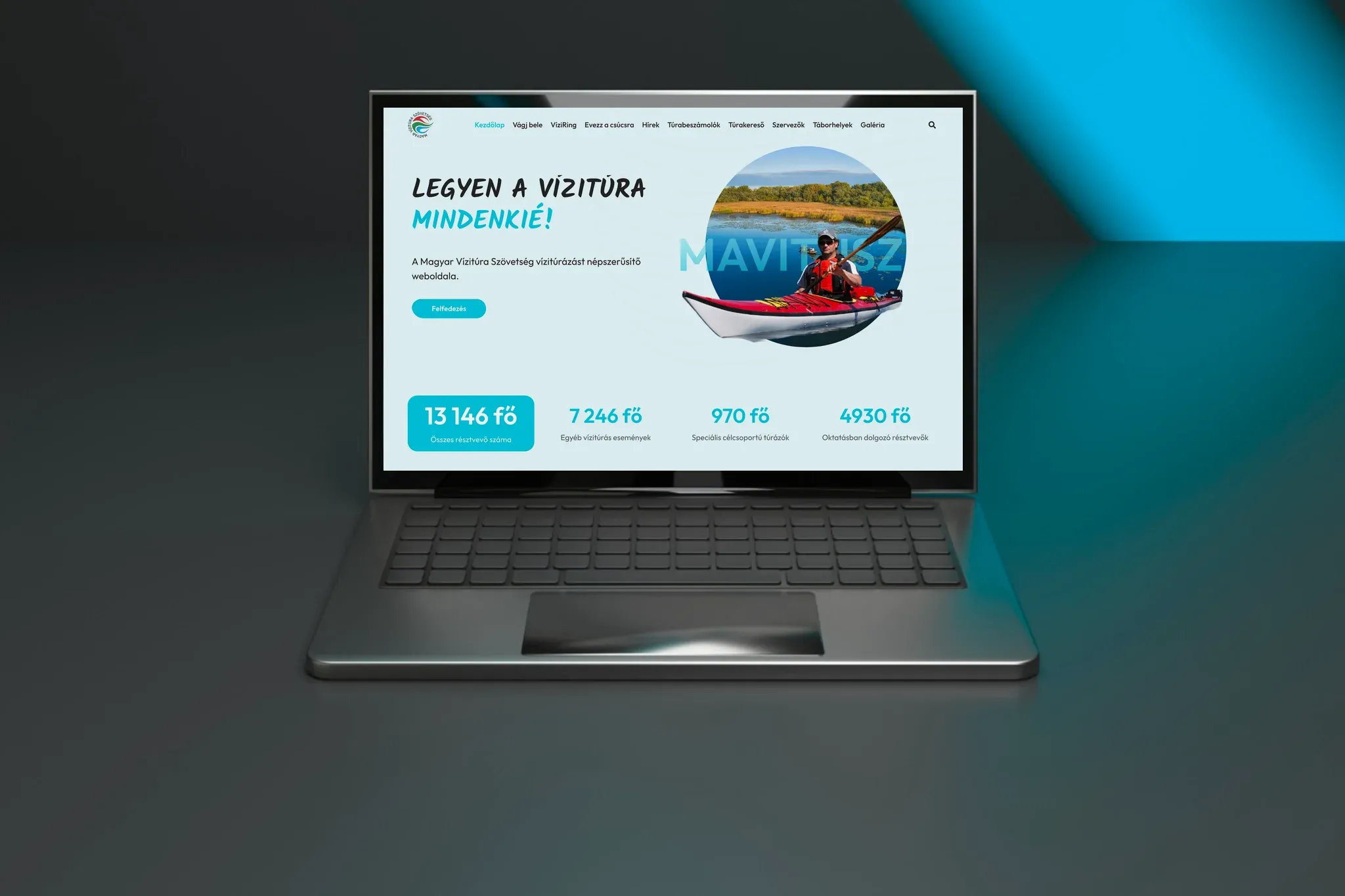 Magyar Vízitúra Szövetség weboldal