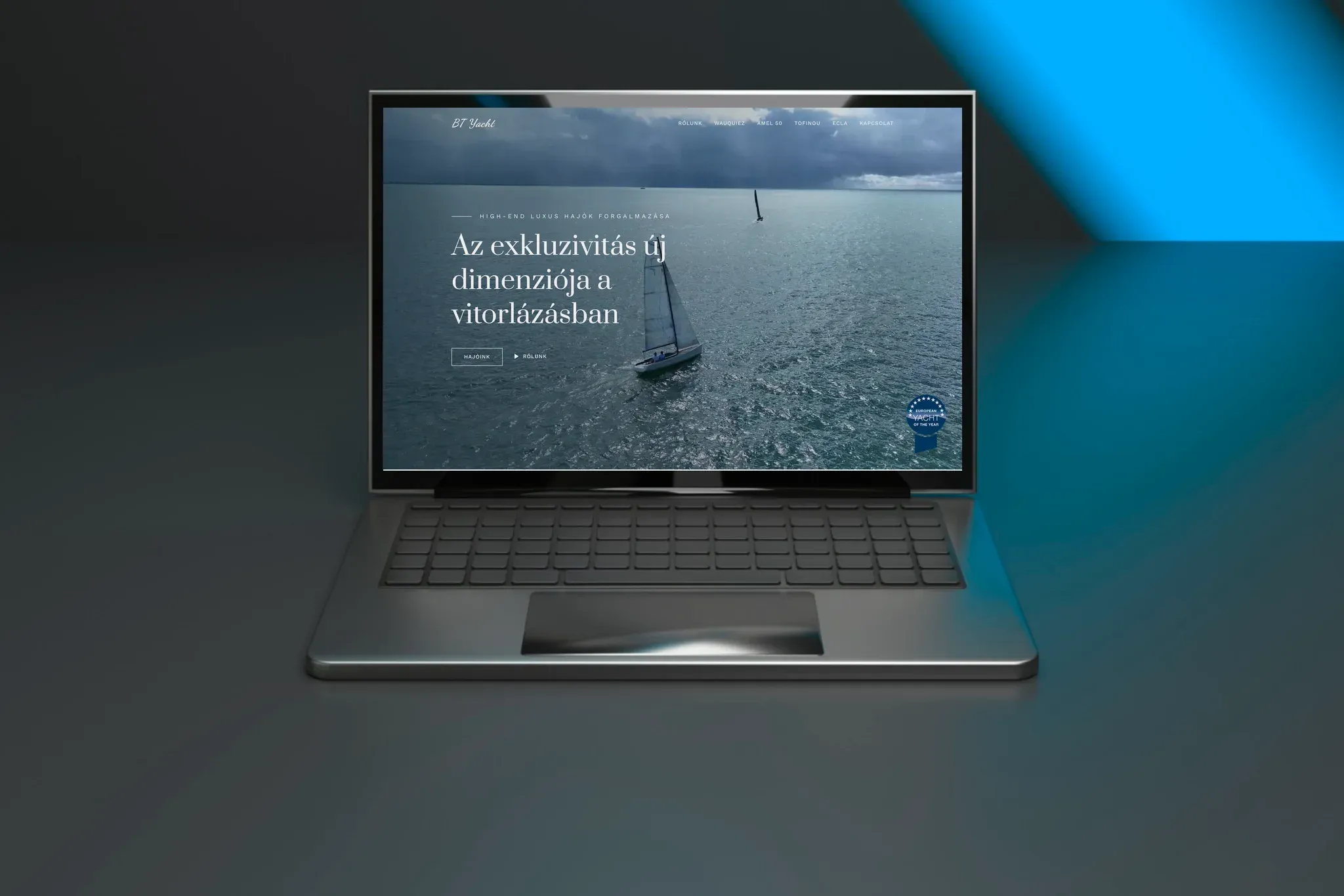 BT Yacht weboldal