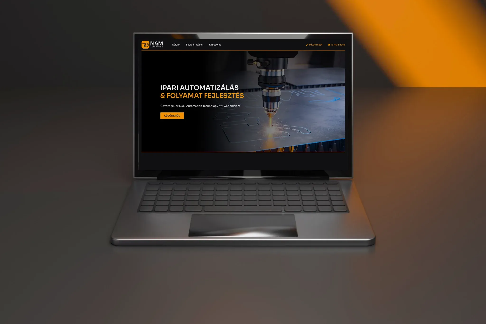 N&M Automation Technology weboldal