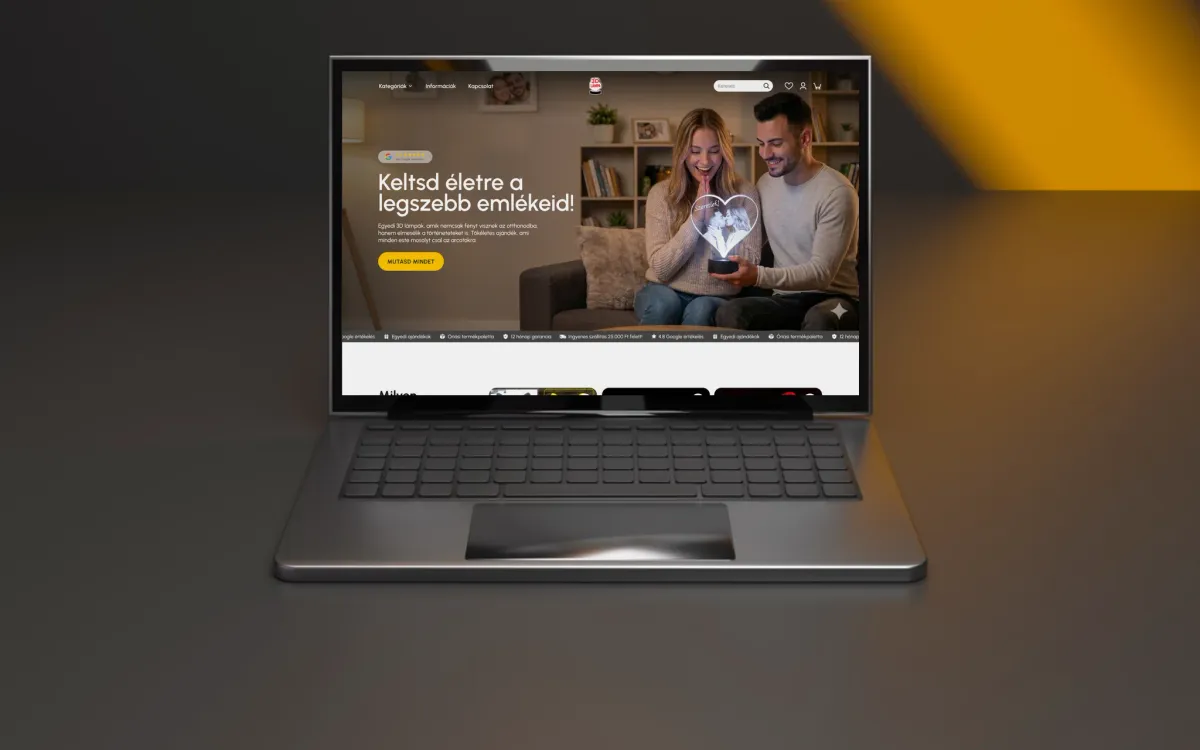 3D Lámpa — Egyedi 3D lámpák webáruháza