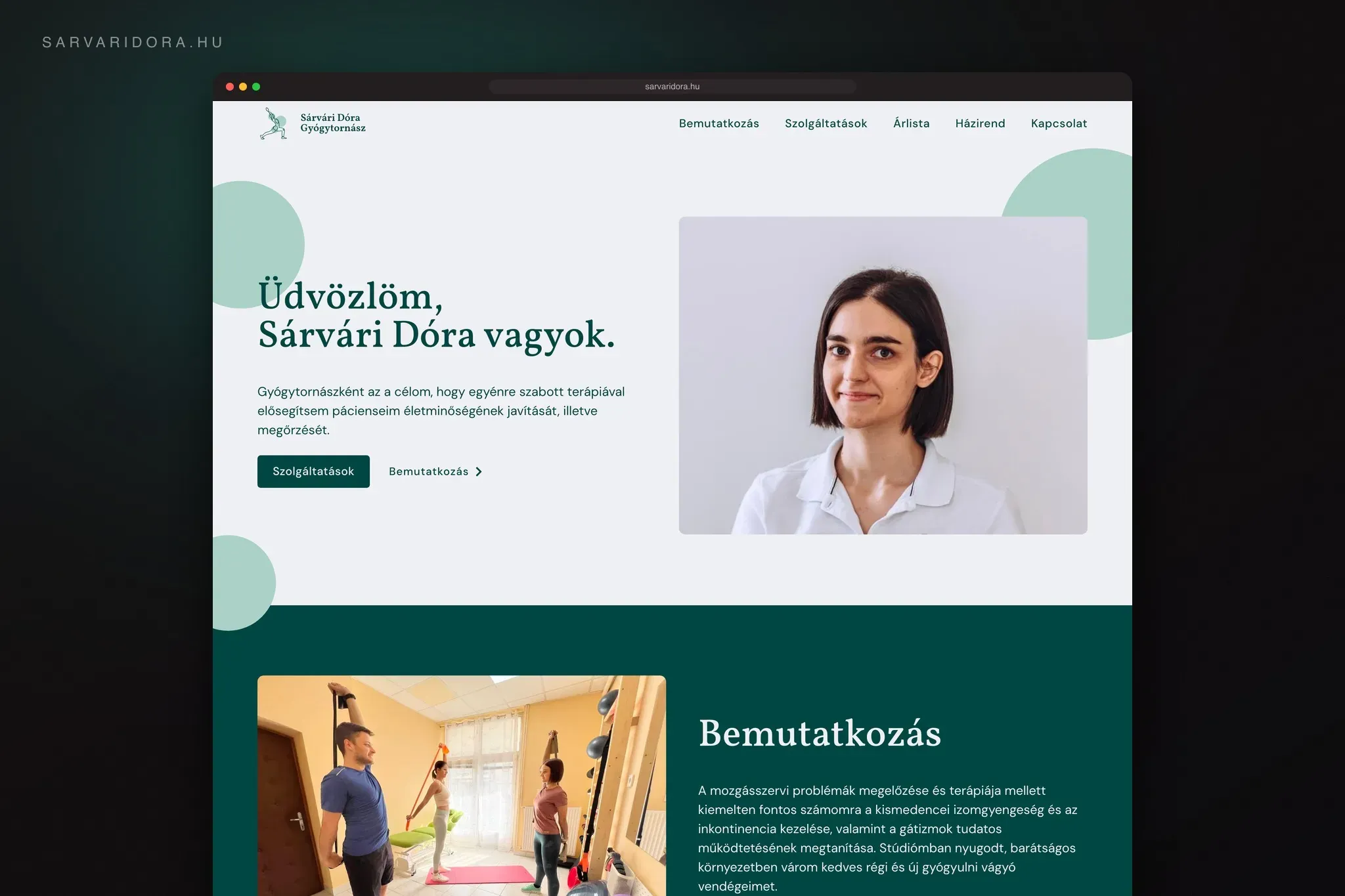 Sárvári Dóra – képernyőkép 1