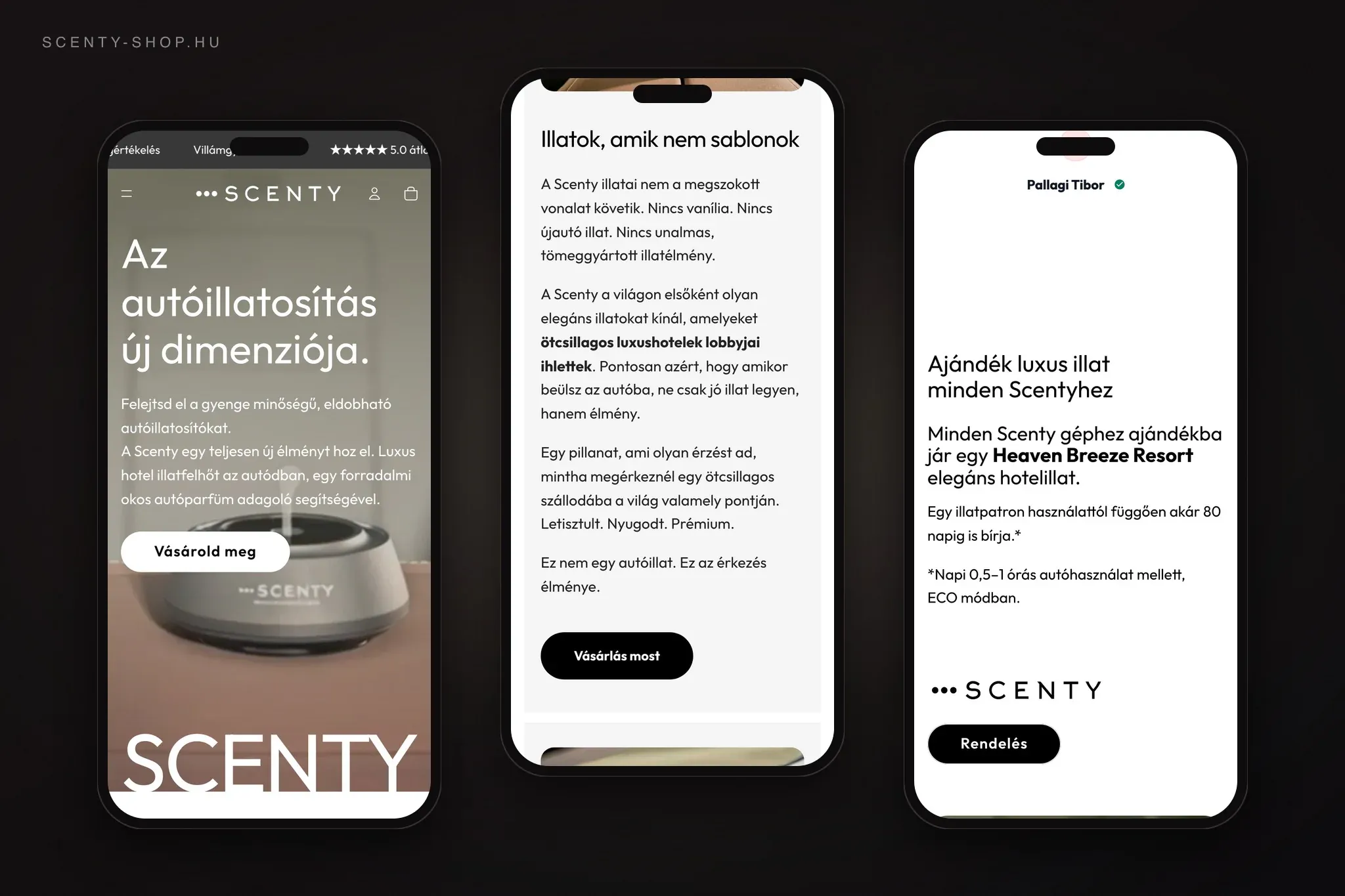 Scenty – képernyőkép 1