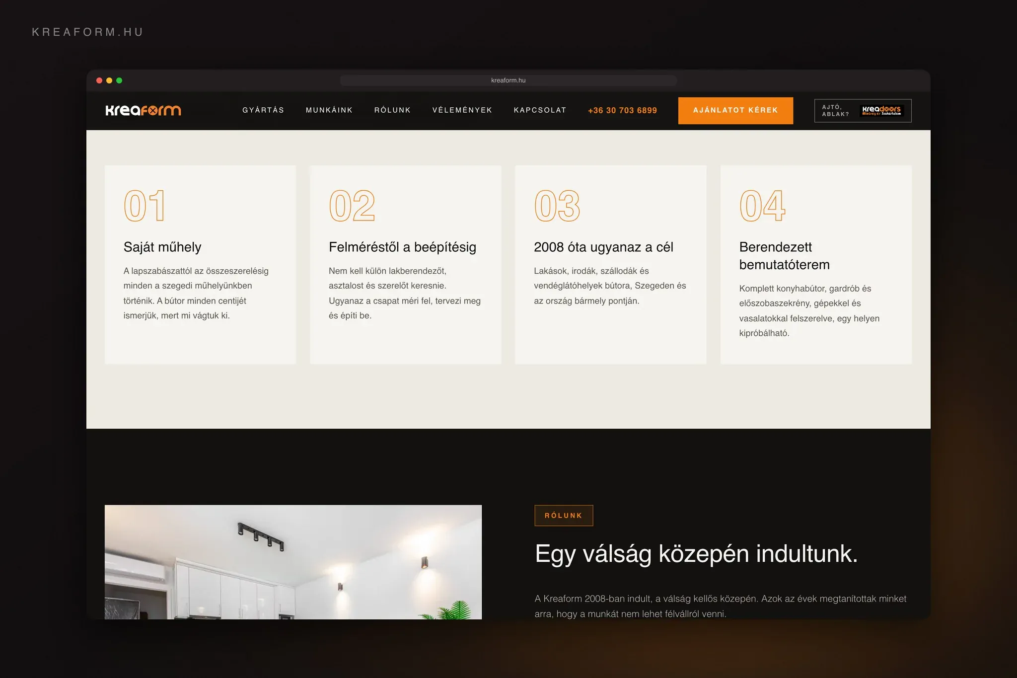 Kreaform – képernyőkép 1