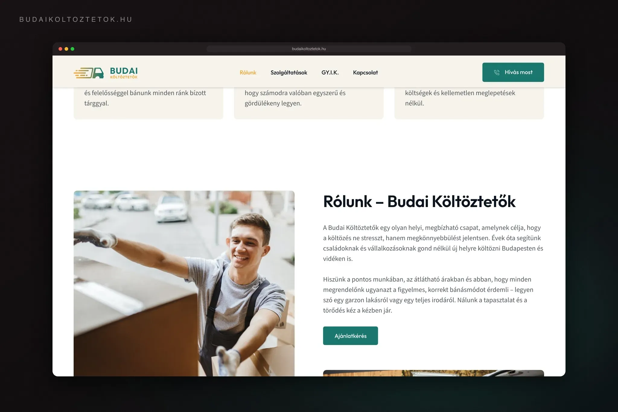 Budai Költöztetők – képernyőkép 3