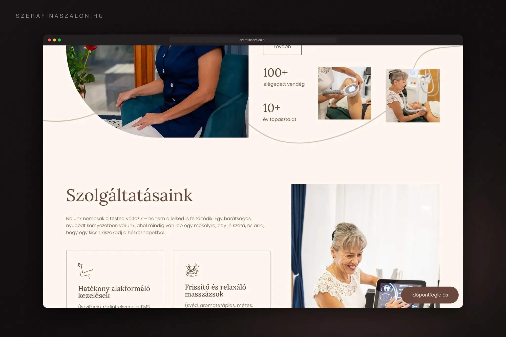 Szerafina Szalon – képernyőkép 3