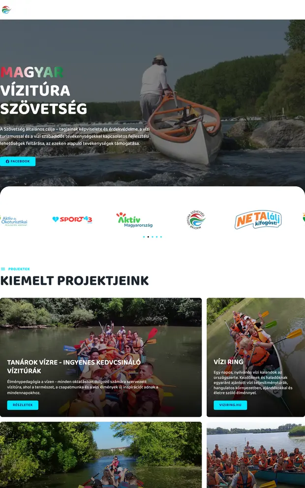 A Magyar Vízitúra Szövetség hivatalos oldala